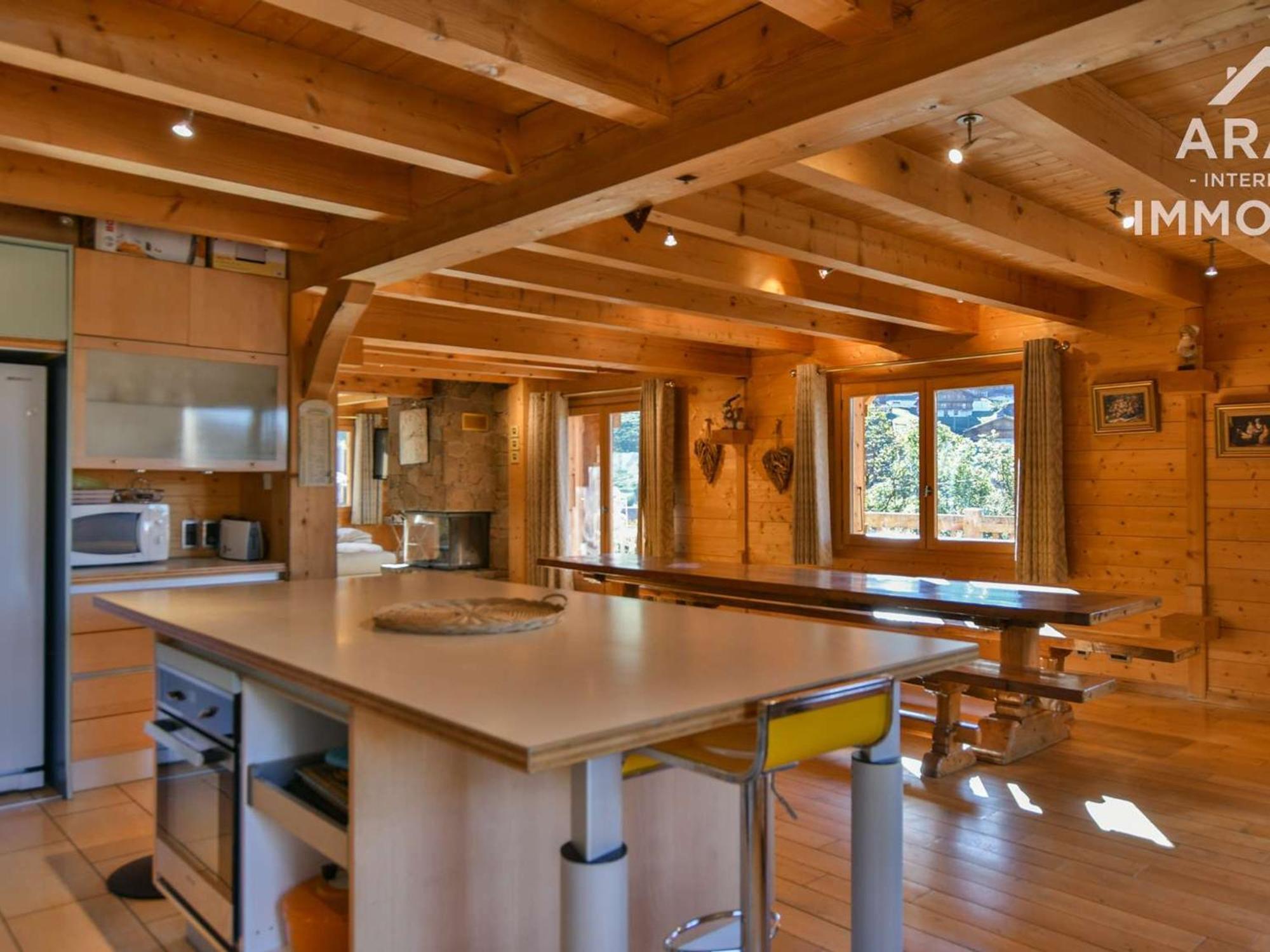 Chalet Independant Spacieux, 18 Pers, 7 Chambres, Wifi, Proche Commerces! - Fr-1-391-29 Le Grand-Bornand Luaran gambar
