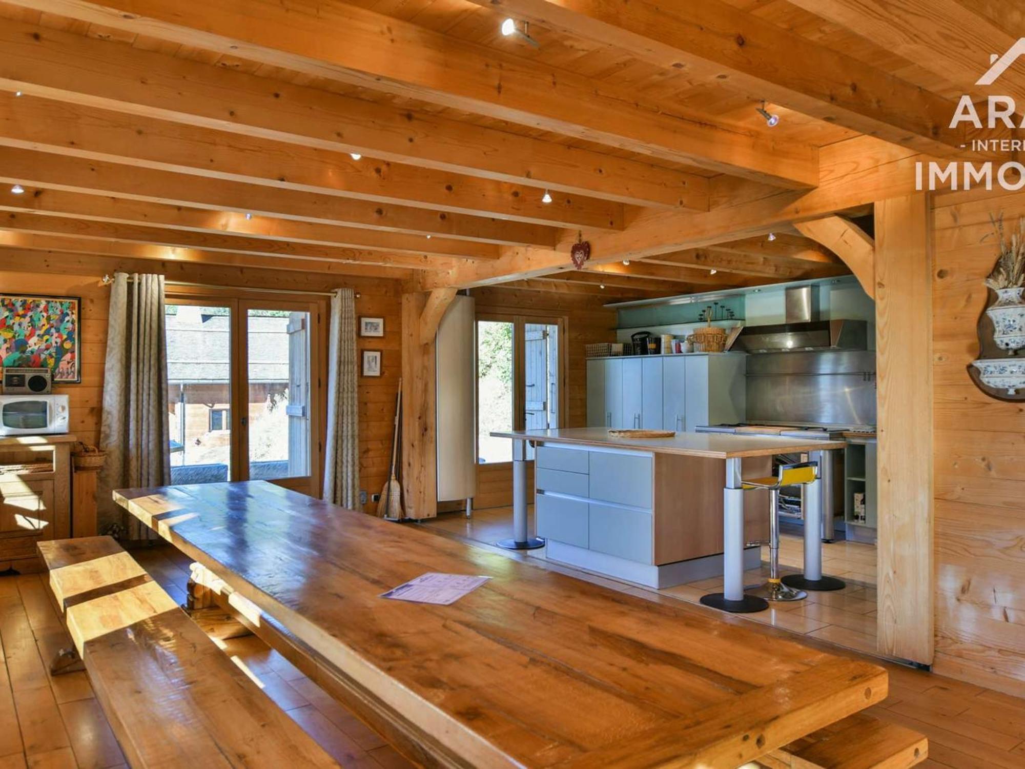 Chalet Independant Spacieux, 18 Pers, 7 Chambres, Wifi, Proche Commerces! - Fr-1-391-29 Le Grand-Bornand Luaran gambar