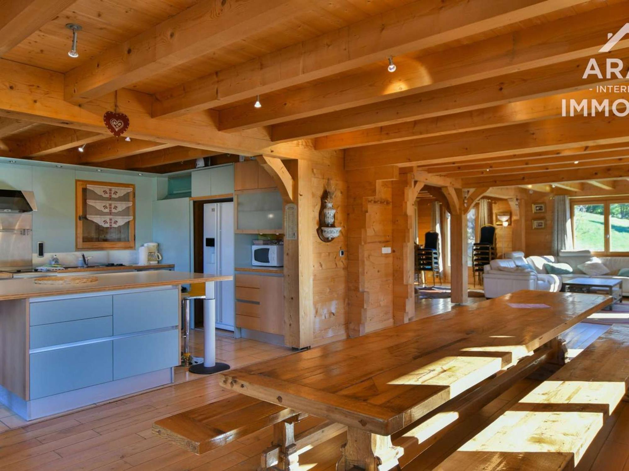 Chalet Independant Spacieux, 18 Pers, 7 Chambres, Wifi, Proche Commerces! - Fr-1-391-29 Le Grand-Bornand Luaran gambar