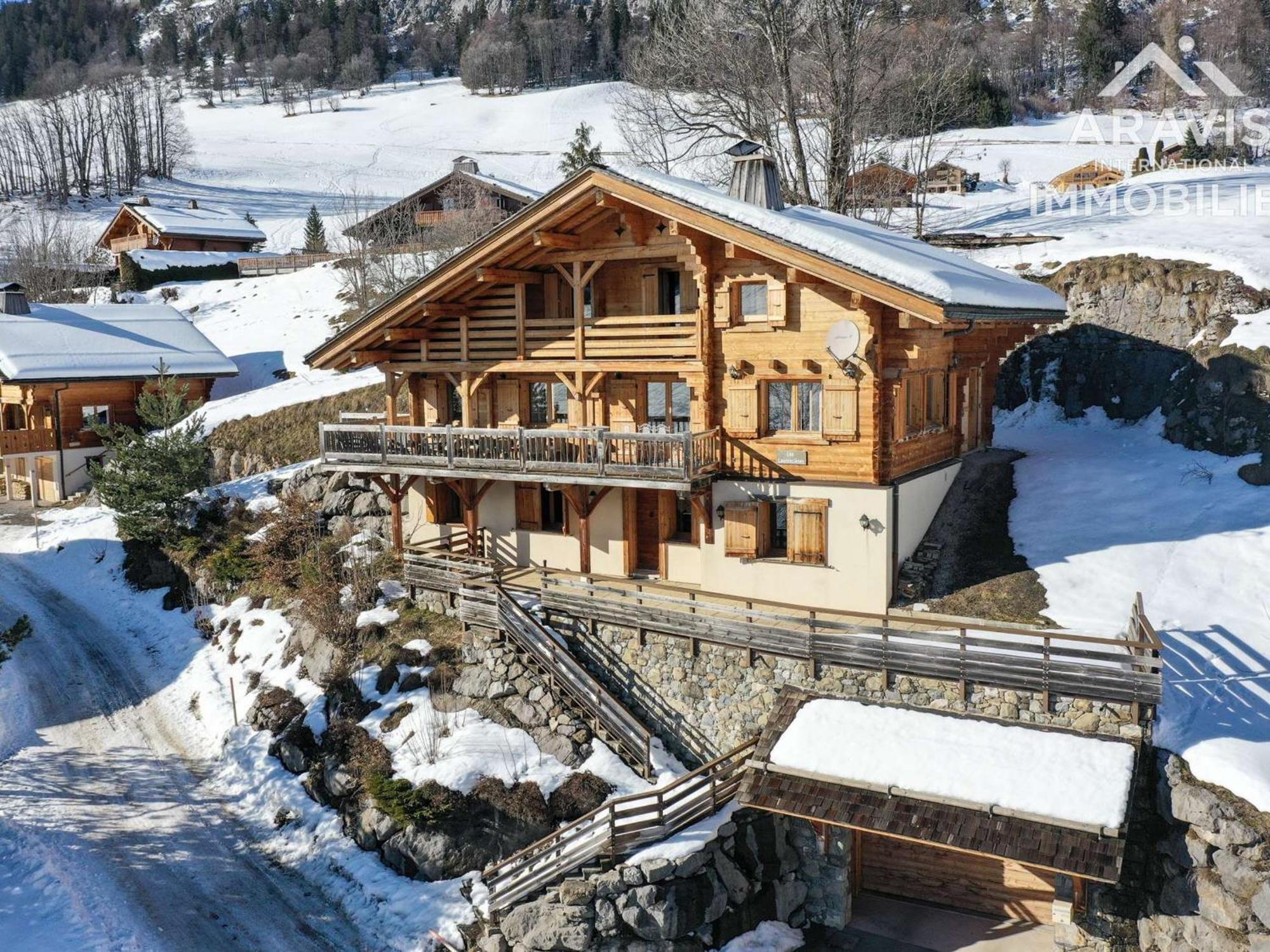 Chalet Independant Spacieux, 18 Pers, 7 Chambres, Wifi, Proche Commerces! - Fr-1-391-29 Le Grand-Bornand Luaran gambar